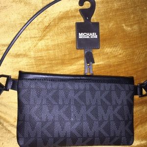 MICHAEL Michael Kors Leather Fanny Pack